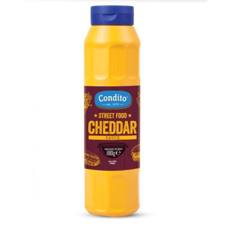 CONDITO σως street food cheddar 880gr – Σάλτσες και Dressings