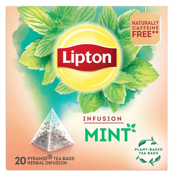 LIPTON τσάι πυραμίδα πράσινο με μέντα 20x1,1gr