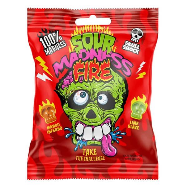 SOUR MADNESS καραμέλες fire 60gr – Καραμέλες, Γλειφιτζούρια και Τσίχλες