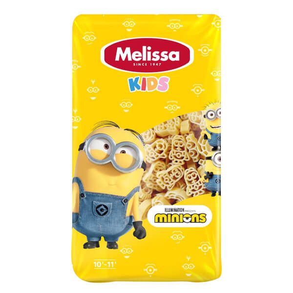 MELISSA ζυμαρικά kids minions 400gr