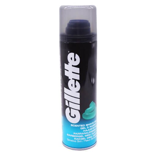 GILLETTE gel ξυρίσματος για ευαίσθητες επιδερμίδες 200ml – Αφροί και Gel Ξυρίσματος