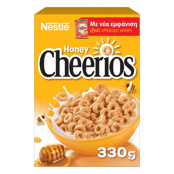 NESTLE δημητριακά cheerios με μέλι 330gr