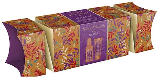 TESORI D'ORIENTE σετ δώρου Karma άρωμα 100ml και κρέμα ντουζ 75ml – Σετ Περιποίησης