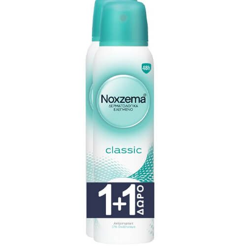 NOXZEMA αποσμητικό σώματος spray classic 2x150ml – Αποσμητικά