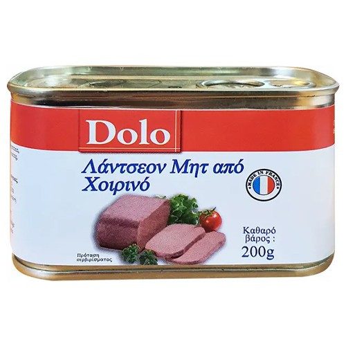 DOLO λάντσεον μητ από χοιρινό 200gr – Τρόφιμα Μακράς Συντήρησης