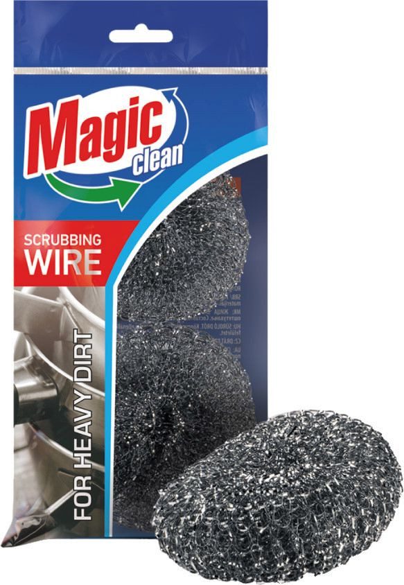 MAGIC CLEAN σύρμα πιάτων 2τεμ – Σφουγγάρια Κουζίνας