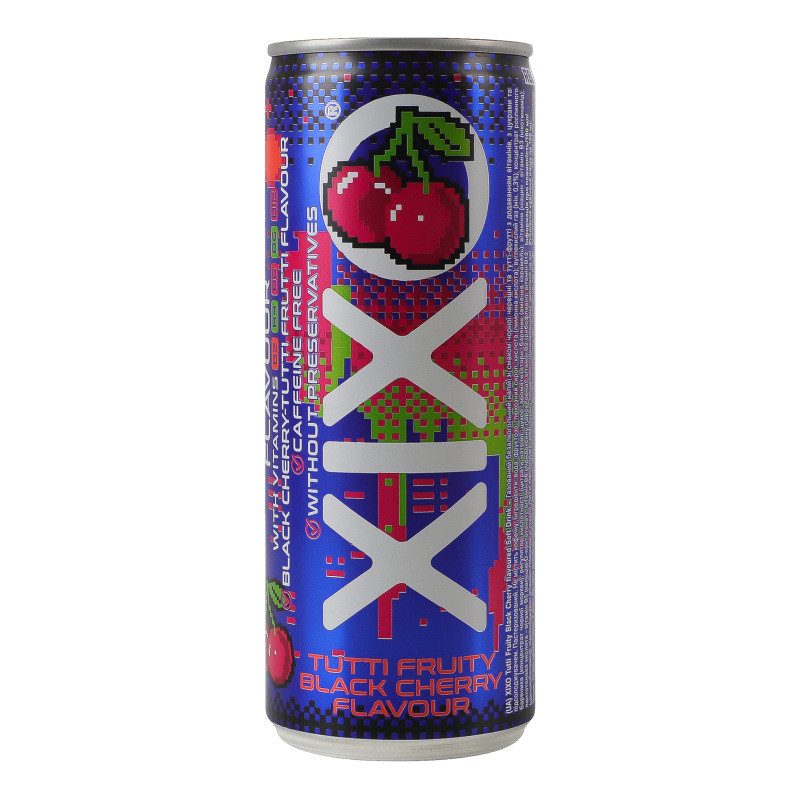 XIXO αναψυκτικό tutti fruity με κεράσι 250ml – Αναψυκτικά