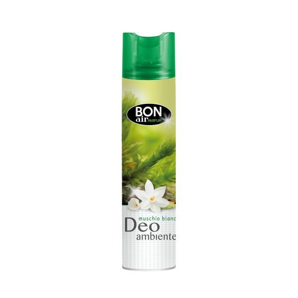 BON AIR αποσμητικό χώρου muschio bianco 300ml – Αρωματικά Χώρου