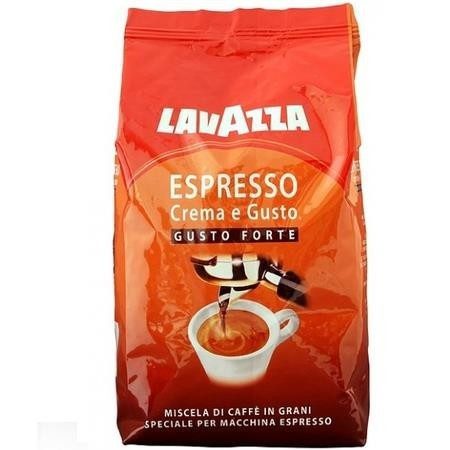 LAVAZZA καφές espresso Crema e Gusto Forte σε κόκκους 1kg – Καφέδες