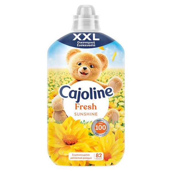 CAJOLINE συμπυκνωμένο μαλακτικό Sunshine 82μεζ 1725ml – Μαλακτικά Ρούχων