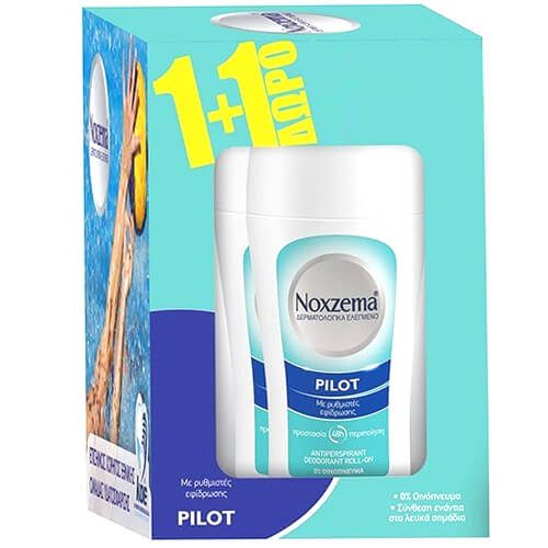 NOXZEMA αποσμητικό σώματος roll-on pilot 2x50ml – Αποσμητικά