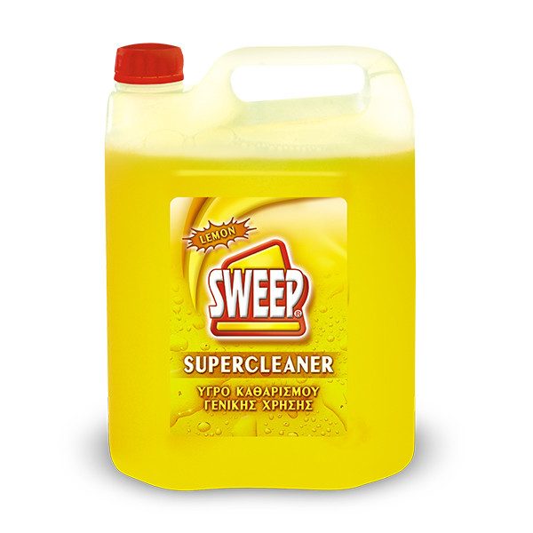 SWEEP καθαριστικό γενικής χρήσης κίτρινο 4lt – Καθαριστικά Επιφανειών