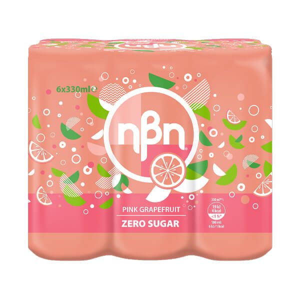ΗΒΗ αναψυκτικό pink grapefruit χωρίς ζάχαρη 6x330ml – Ήβη – Αναψυκτικά
