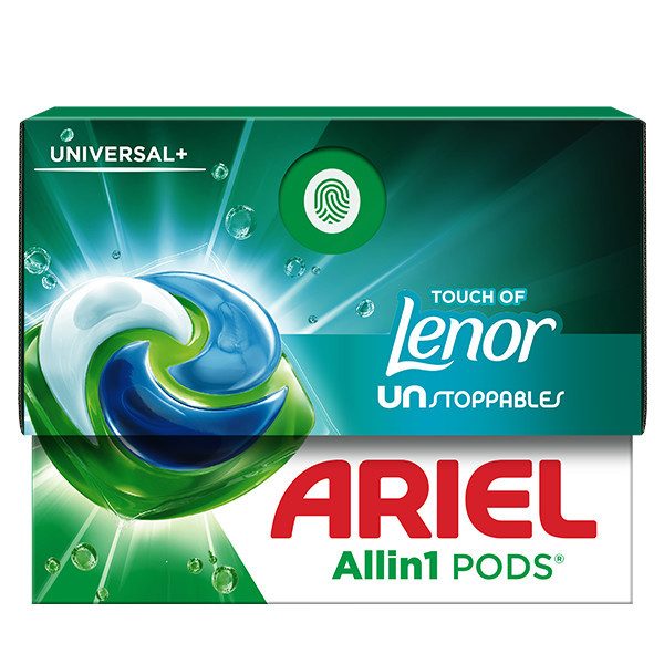 ARIEL κάψουλες πλυντηρίου ρούχων All in 1 +Touch of Lenor Unstoppables 10τεμ – Απορρυπαντικά Ρούχων