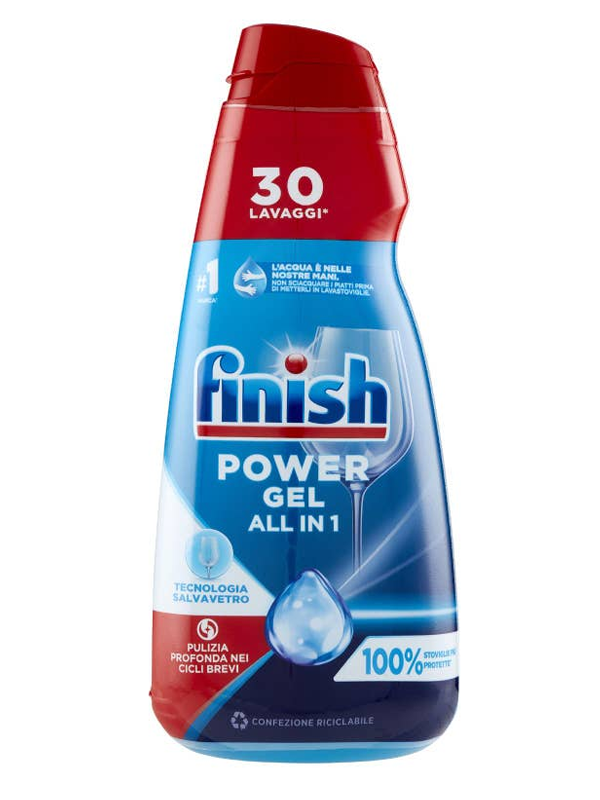 FINISH καθαριστικό πλυντηρίου πιάτων gel κλασικό 30μεζ 600ml – Απορρυπαντικά Πλυντηρίου Πιάτων