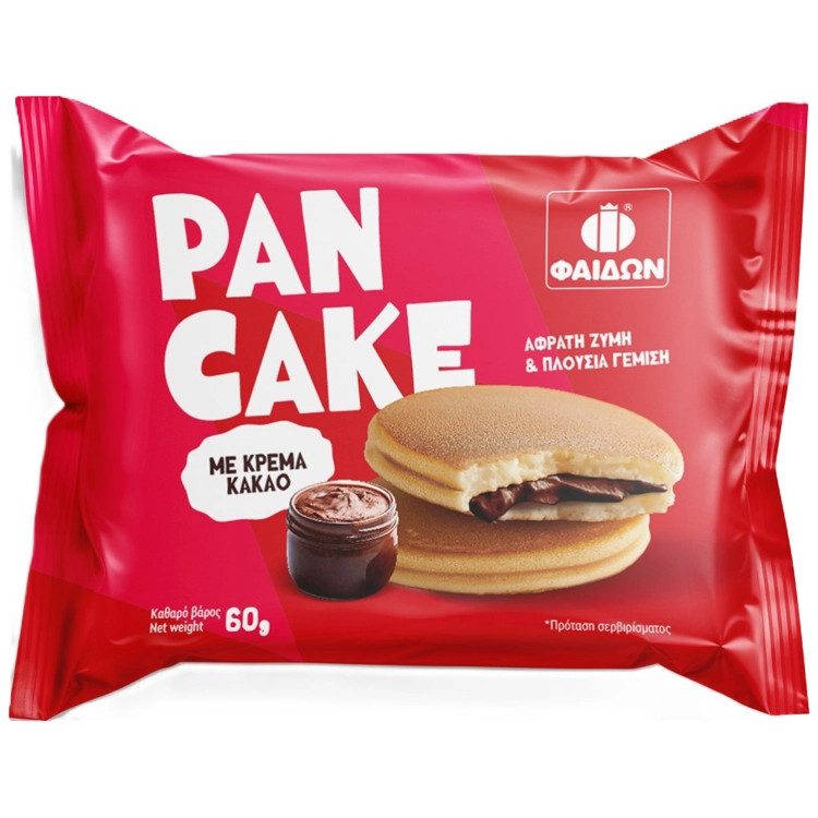 ΦΑΙΔΩΝ pancake με κρέμα κακάο 60gr – Φαίδων – Κέικ, Τσουρέκια και Κρουασάν