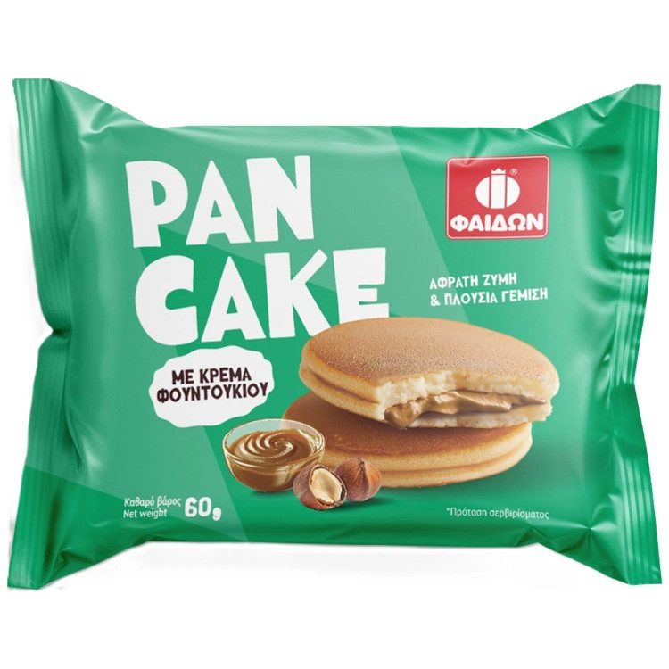 ΦΑΙΔΩΝ pancake με κρέμα φουντουκιού 60gr – Φαίδων – Κέικ, Τσουρέκια και Κρουασάν