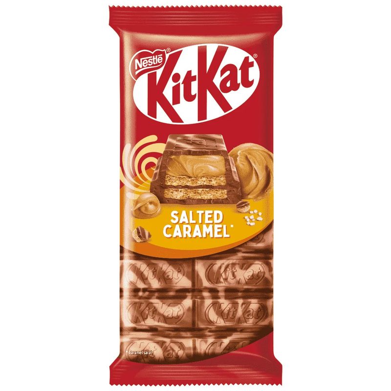 KIT KAT σοκολάτα με αλατισμένη καραμέλα 99gr – Σοκολάτες