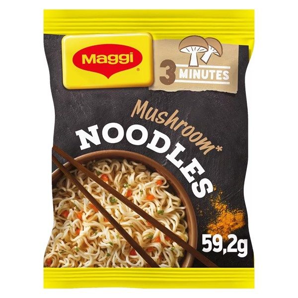 MAGGI noodles με μανιτάρια 59,2gr – Τρόφιμα Μακράς Συντήρησης