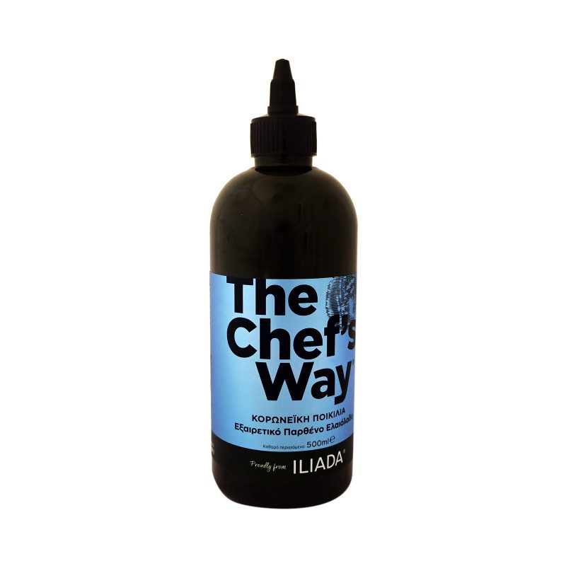 THE CHEF'S WAY ILIADA ελαιόλαδο εξαιρετικά παρθένο κορωνέικης ποικιλίας 500ml