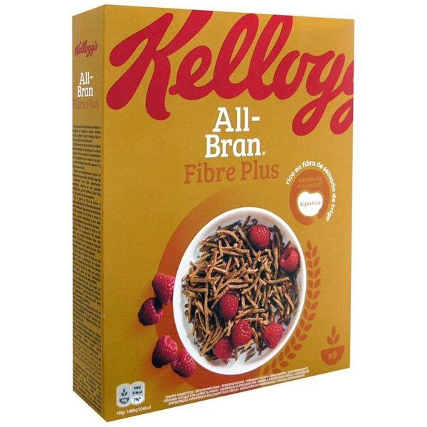 KELLOGG'S δημητριακά all bran fibre plus 375gr