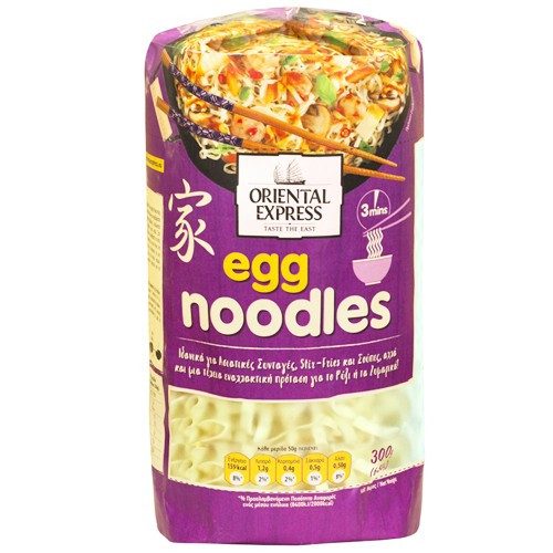 ORIENTAL EXPRESS noodles αυγών 300gr – Ζυμαρικά
