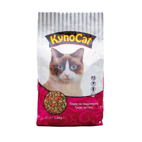 KYNOCAT γατοτροφή 1,5kg – Ξηρά Τροφή Γάτας