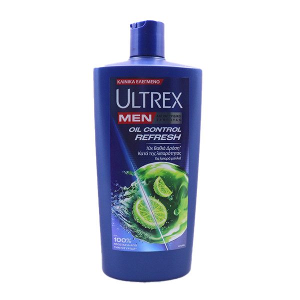 ULTREX σαμπουάν cool sport menthol 610ml