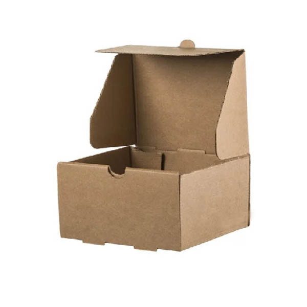 KRAFT BOX κουτί οντουλέ πατάτας 14x14x5cm 100τεμ – Kraft Boxes – Κουτιά Τροφίμων μιας Χρήσης (Χονδρική)