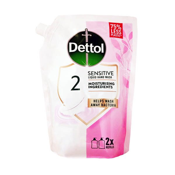 DETTOL κρεμοσάπουνο sensitive σακούλα 500ml – Προϊόντα Καθαρισμού Σώματος