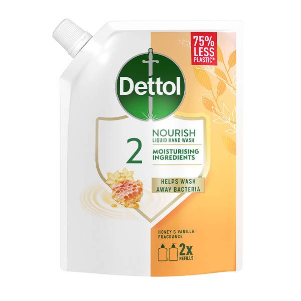 DETTOL κρεμοσάπουνο με μέλι σακούλα 500ml – Προϊόντα Καθαρισμού Σώματος