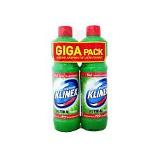 KLINEX χλωρίνη παχύρρευστη πράσινη 2x750ml – Καθαριστικά Μπάνιου