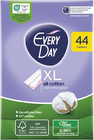 EVERY DAY σερβιετάκια all cotton extra long 44τεμ – Σερβιέτες