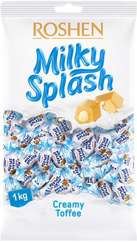 ROSHEN καραμέλες milky splash μαλακές με creamy toffee 1kg – Καραμέλες, Γλειφιτζούρια και Τσίχλες