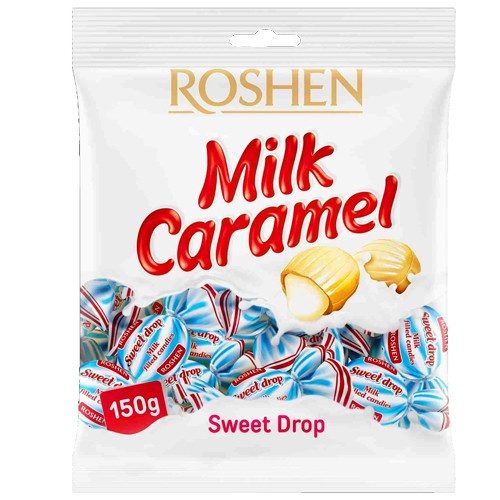 ROSHEN καραμέλες sweet drop με γέμιση κρέμα γάλακτος 150gr – Καραμέλες, Γλειφιτζούρια και Τσίχλες