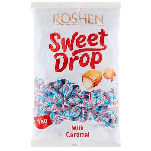 ROSHEN καραμέλες sweet drop με γέμιση κρέμα γάλακτος 1kg – Καραμέλες, Γλειφιτζούρια και Τσίχλες