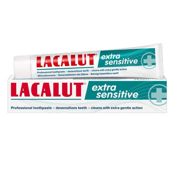 LACALUT οδοντόκρεμα sensitive 75ml – Οδοντόκρεμες