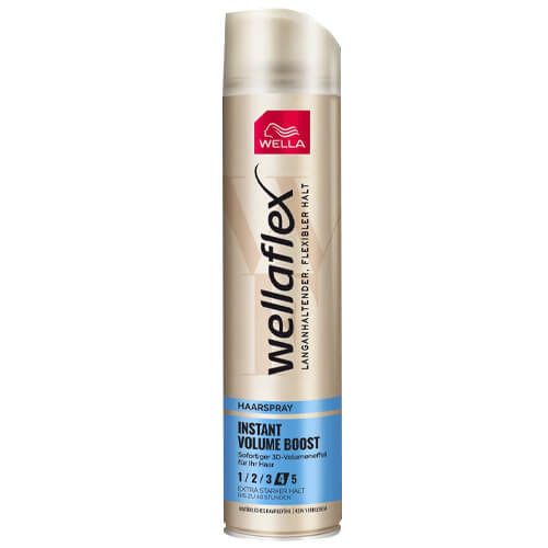 WELLAFLEX λακ μαλλιών instant volume boost No4 250ml – Styling Spray Μαλλιών