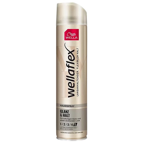 WELLAFLEX λακ μαλλιών shine και hold No5 250ml – Styling Spray Μαλλιών