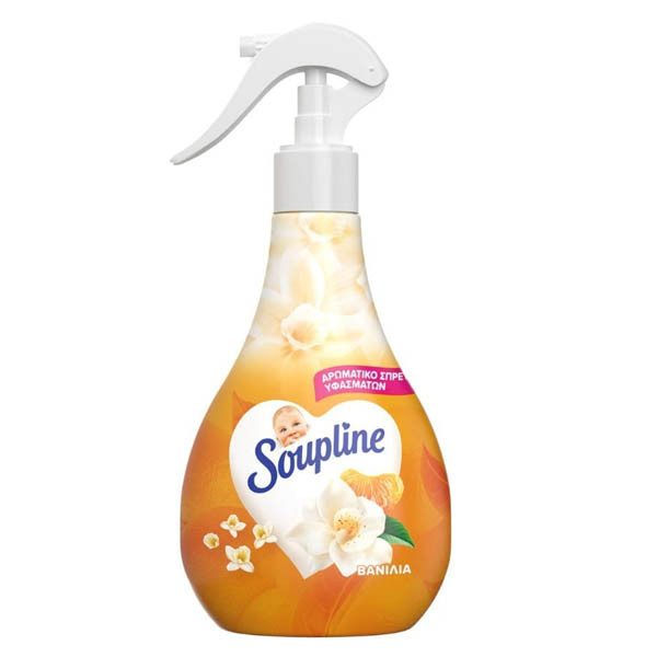 SOUPLINE αρωματικό υφασμάτων βανίλια spray 300ml – Αρωματικά Χώρου