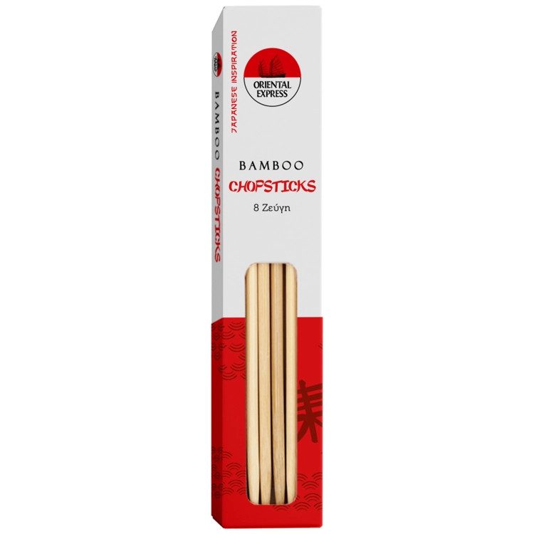 ORIENTAL EXPRESS chopsticks μπαμπού 21cm 16τεμ – Διάφορα Είδη Σερβιρίσματος