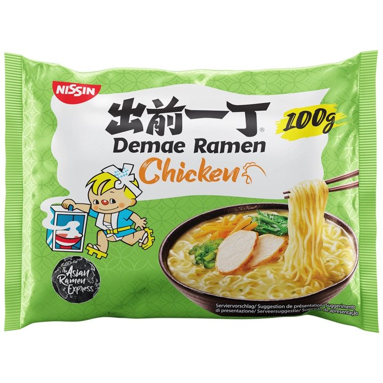 NISSIN FOODS noodles ramen κοτόπουλο 100gr – Τρόφιμα Μακράς Συντήρησης