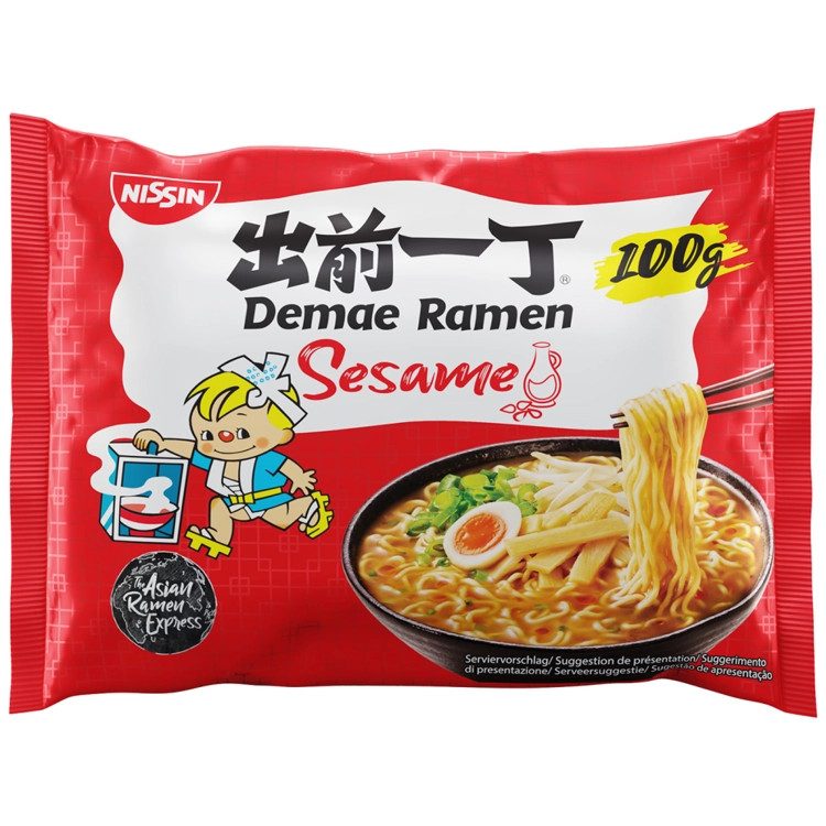 NISSIN FOODS noodles ramen σησάμι 100gr – Τρόφιμα Μακράς Συντήρησης