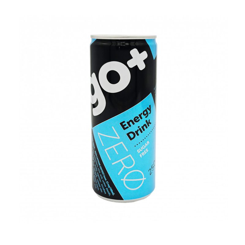 GO+ZERO ενεργειακό ποτό 250ml – Αναψυκτικά