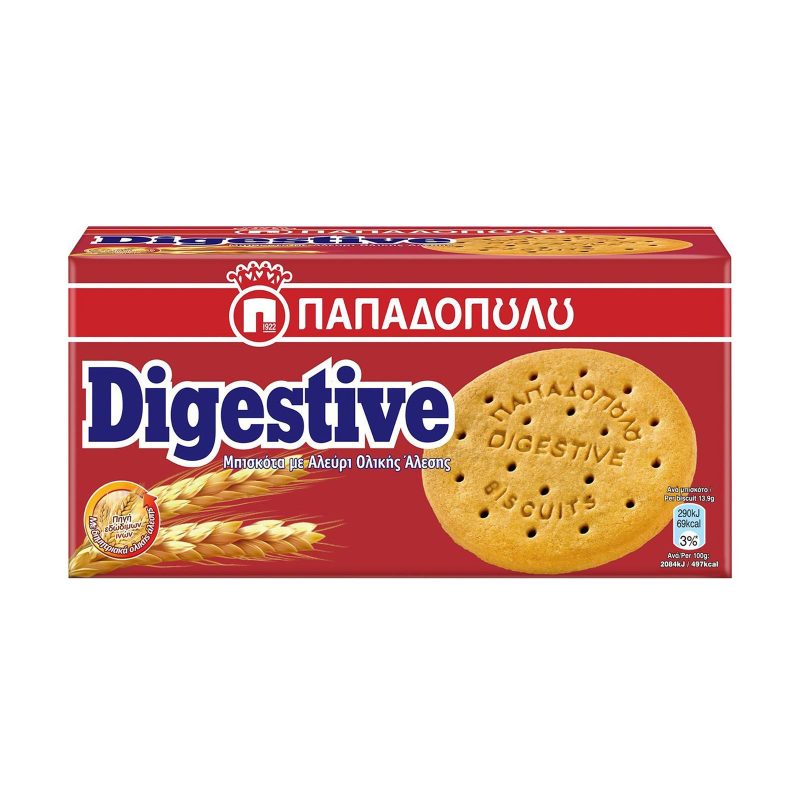 ΠΑΠΑΔΟΠΟΥΛΟΥ μπισκότα digestive 250gr – Παπαδοπούλου