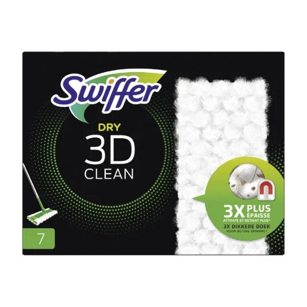 SWIFFER duster ανταλλακτικά φτερά 3d clean 7τεμ – Είδη Ξεσκονίσματος