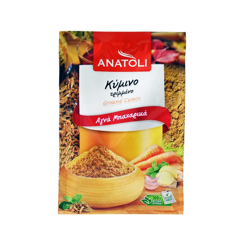 ANATOLI κύμινο τριμμένο 30gr – Ανατολή – Μπαχαρικά και Μυρωδικά
