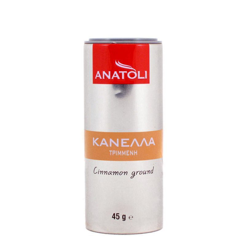 ANATOLI κανέλα τριμμένη με δοσομετρητή 45gr – Ανατολή – Μπαχαρικά και Μυρωδικά