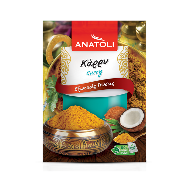 ANATOLI κάρυ 20gr – Ανατολή – Μπαχαρικά και Μυρωδικά