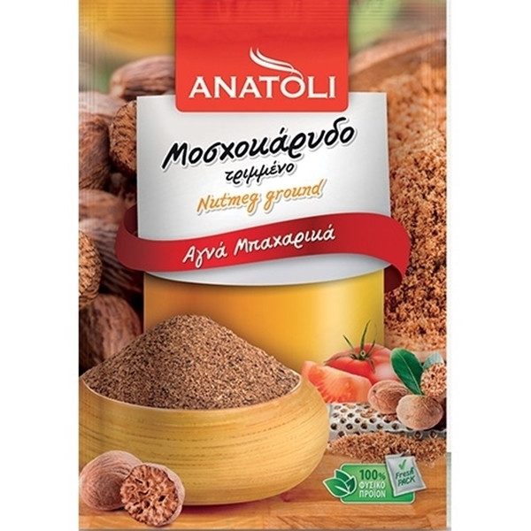 ANATOLI μοσχοκάρυδο τριμμένο 15gr – Ανατολή – Μπαχαρικά και Μυρωδικά